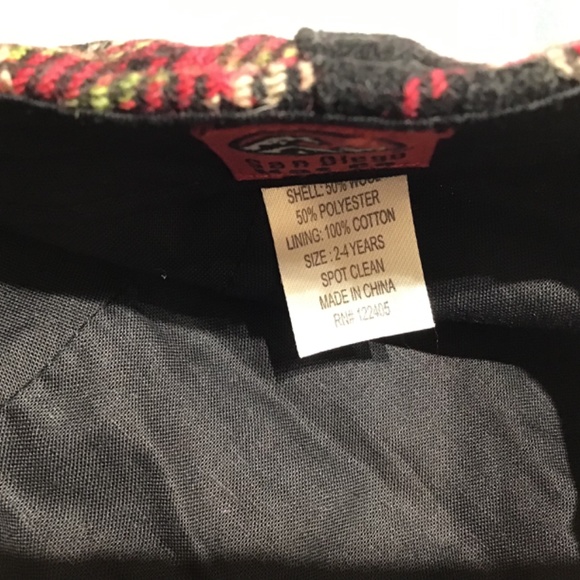 NWT Wool Plaid Newsboy Hat - Picture 4 of 5